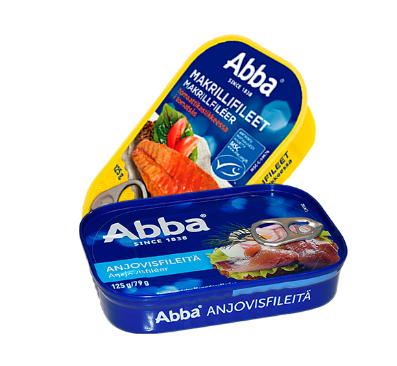 Abba makrillit ja anjovikset