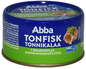 Abba Tonnikalaa auringonkukkaöljyssä