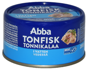 Abba Tonnikalaa vedessä