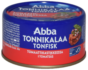 Abba Tonnikalaa Tomaattikastikkeessa
