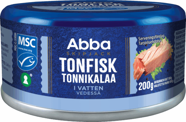 Abba Tonnikalaa vedessä MSC 200/150 g