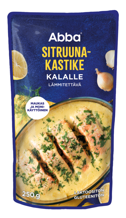 Abba Laktoositon sitruunakastike kalalle 250 g