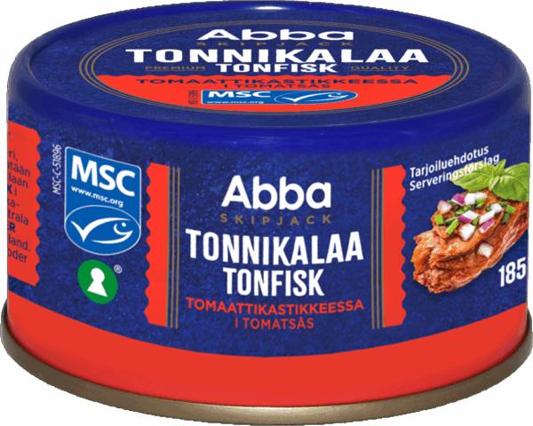 Abba Tonnikalaa tomaatissa MSC 185 g