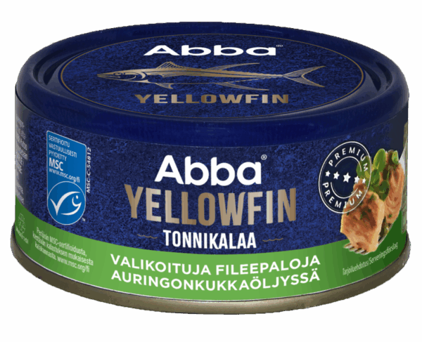 Abba Yellowfin tonnikalaa öljyssä MSC 150/105 g